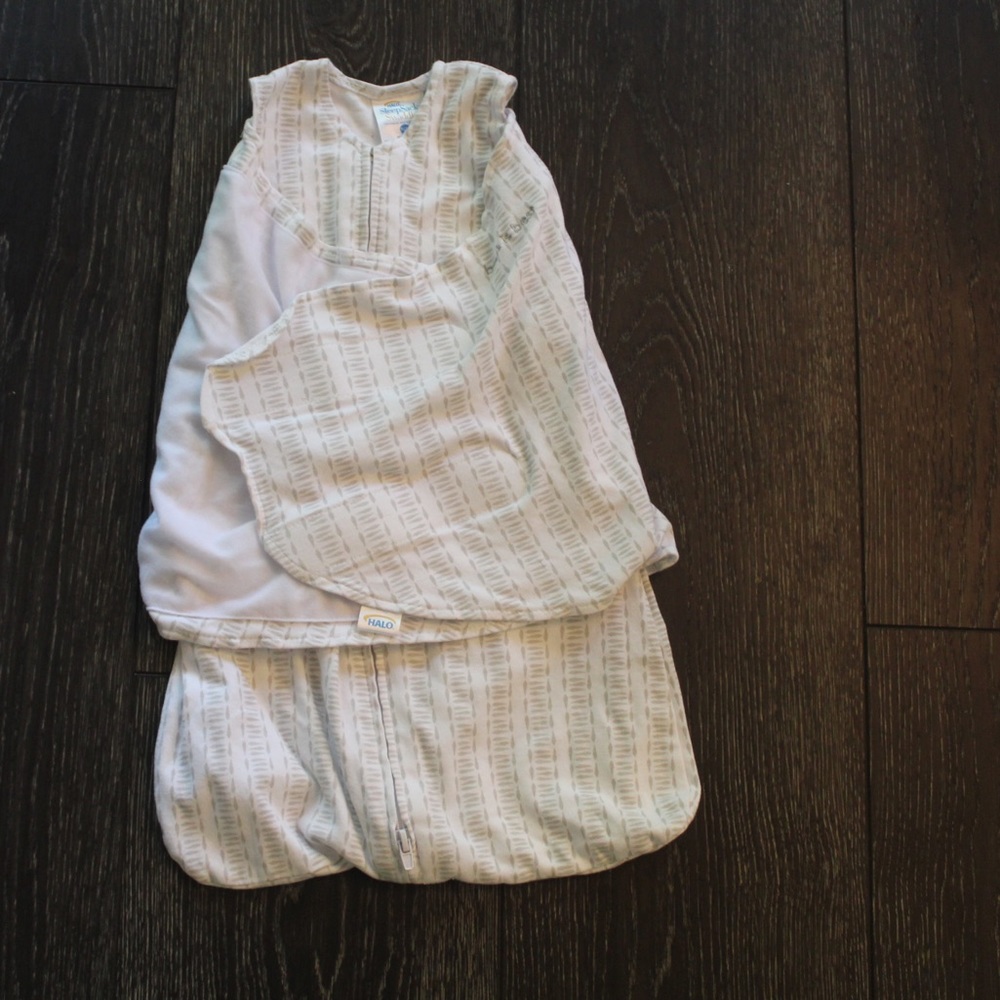 Halo Sleepsack, size NB. Only used once!